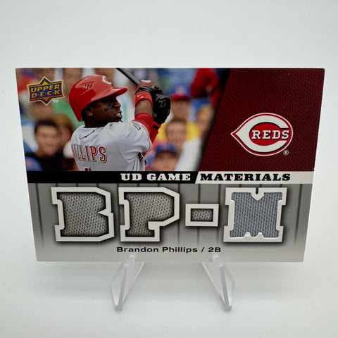 Brandon Phillips 2009 Upper Deck UD Game Materials