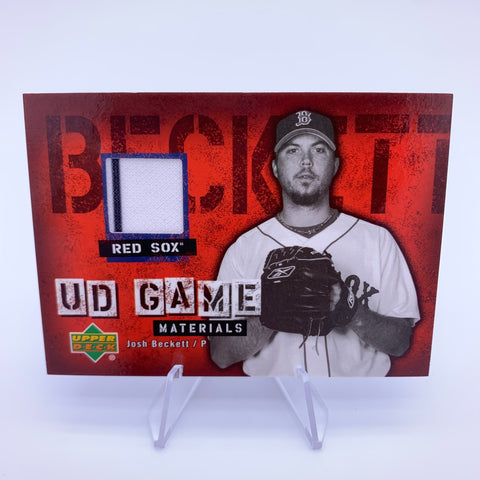 Josh Beckett 2006 Upper Deck UD Game Materials