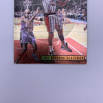 Hakeem Olajuwon 1997 UD3 Awesome Action/Red White Blue Prizm Lot