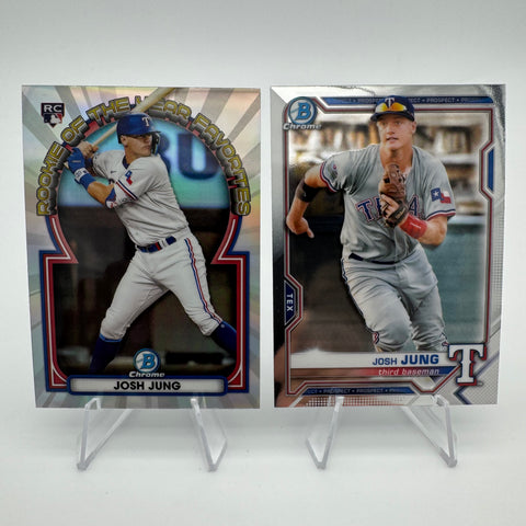 Josh Jung 2023 Bowman Chrome RC Rookie of the Year Favorites
