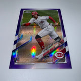 Jonathan India 2021 Topps Chrome Update RC Purple Refractor