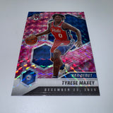 Tyrese Maxey 2020-21 Panini Mosaic RC Pink Camo Prizm