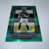 Garrett Wilson 2022 Panini Prizm RC Green Prizm
