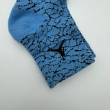 Air Jordan Elephant Print Quarter Socks “Powder Blue”