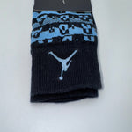 Air Jordan Crew Socks Powder Blue/Black
