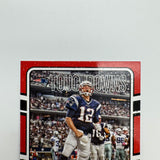 Tom Brady 2016 Panini Donruss Production Stat Line