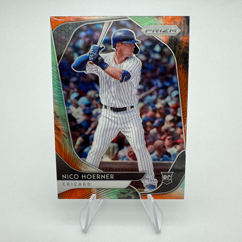Nico Hoerner 2020 Panini Prizm RC Cosmic Haze Prizm