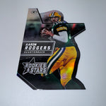 Aaron Rodgers 2015 Panini Rookies & Stars Die-Cut Stars Longevity Holo Foil