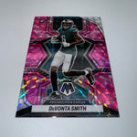 DeVonta Smith 2021 Panini Chronicles RC Pink Foil