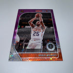 Mikal Bridges 2019-20 NBA Hoops Premium Stock Purple Disco Prizm