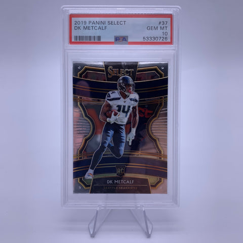 PSA 10 DK Metcalf 2019 Panini Select RC