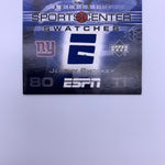 Jeremy Shockey 2005 Upper Deck Sportscenter Swatches