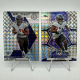 JK Dobbins 2020 Panini Mosaic RC Silver Reactive Prizm