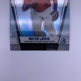 Royce Lewis 2020 Bowman Chrome Sapphire/Elite Farmlands Lot