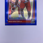 Nick Bolton 2021 Panini Select/Optic Rookie Prizm Lot