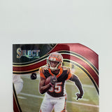 Tee Higgins 2020 Panini Select RC Red Prizm Die Cut