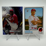 Hunter Greene 2022 Bowman Platinum RC Ice Foil