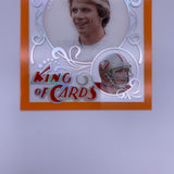 Joe Montana 2021 Panini Illusions King of Cards Orange