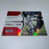 Earl Thomas III 2017 Panini Certified Shutdown Red /99