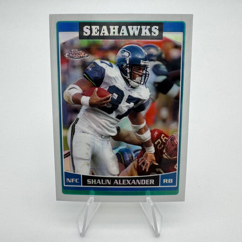Shaun Alexander 2006 Topps Chrome Refractor