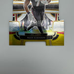 Bijan Robinson 2023 Panini Select RC Red Yellow Prizm Die Cut