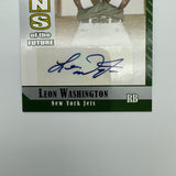 Leon Washington 2006 Bowman Signs of the Future Rookie Auto