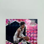 Jaden McDaniels 2020-21 Panini Mosaic RC Pink Camo Prizm