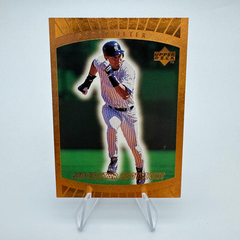 Derek Jeter 1999 Upper Deck Superstar Spotlight