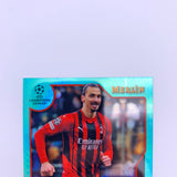 Zlatan Ibrahimovic/Antoine Griezmann 2022 Topps Merlin Aqua Prism Refractor