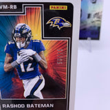 Rashod Bateman 2021 Obsidian RC Volcanic Materials /75