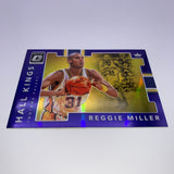 Reggie Miller 2017-18 Panini Optic Hall Kings Purple Prizm