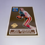 Joe Montana 2021 Panini Illusions King of Cards Orange