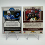 Penei Sewell 2021 Panini Prizm RC Orange Cracked Ice