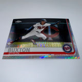 Byron Buxton 2019 Topps Chrome X-Fractor