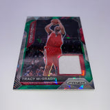 Tracy McGrady 2020-21 Panini Prizm Sensation Patch Green Ice /56