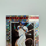 Nelson Cruz 2021 Topps Chrome Anniversary Blue Mini Diamond /199