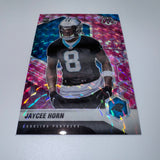 Jaycee Horn 2021 Panini Mosaic RC Pink Camo Prizm