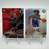 Tyrese Maxey 2020-21 Panini Chronicles Totally Certified Rookies Red