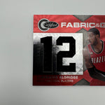 LaMarcus Aldridge 2010-11 Panini Certified Fabric of the Game /299