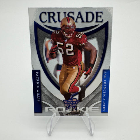 Patrick Willis 2007 Rookies & Stars Rookie Crusade Blue /500