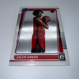 Jalen Green 2021-21 Panini Optic Rated Rookie