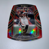 Tee Higgins 2020 Panini Select RC Red Prizm Die Cut