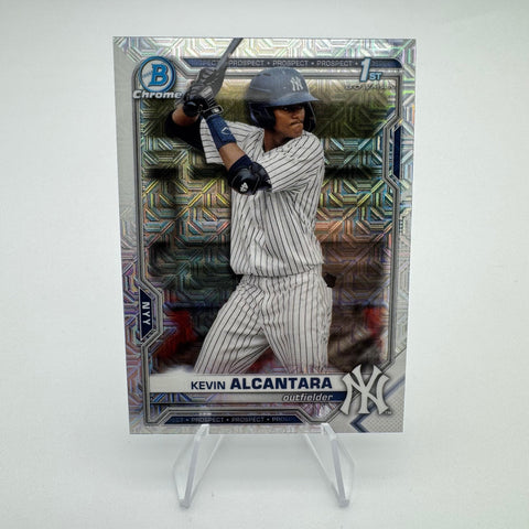 Kevin Alcantara 2020 Bowman Chrome 1st Mojo Refractor
