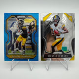 Diontae Johnson 2020 Panini Prizm Blue Wave Prizm /199