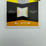 BJ Upton 2009 Topps Heritage Clubhouse Collection Relics