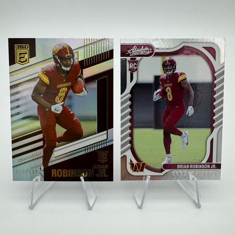 Brian Robinson Jr 2022 Panini Donruss Elite Rookies /999