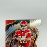 Patrick Mahomes 2023 Panini Select Club Level Die Cut Silver Prizm