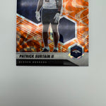 Patrick Surtain II 2021 Panini Mosaic RC Orange Reactive Prim