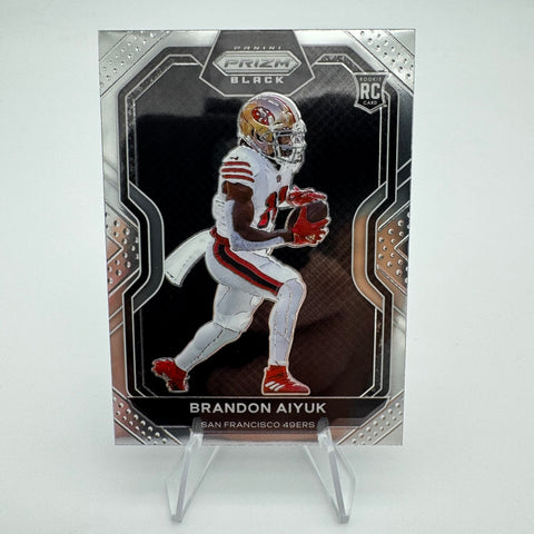 Brandon Aiyuk 2020 Panini Chronicles Prizm Black RC