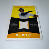 BJ Upton 2009 Topps Heritage Clubhouse Collection Relics